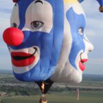 Two-Faced Clown Special Shape Hot Air Balloon at The Albuquerque International Balloon Fiesta