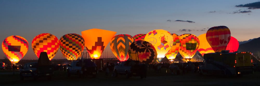 The Dawn Patrol at The Albuquerque International Balloon Fiesta