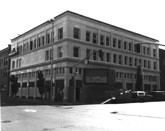 Historic Photo of the Bing Crosby Theater in Downtown Spokane