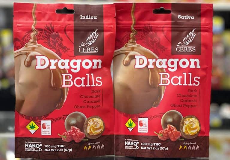 Dragon Balls by Ceres Cannabis Infused Chocolate Edibles