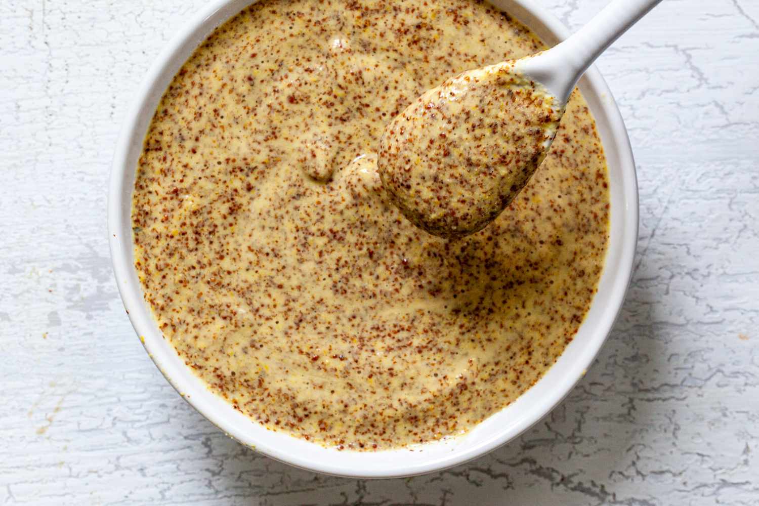Dijon Mustard in a Bowl