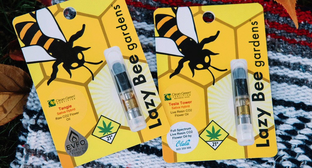 Lazy Bee Gardens Cannabis Weed Vape Cartridges