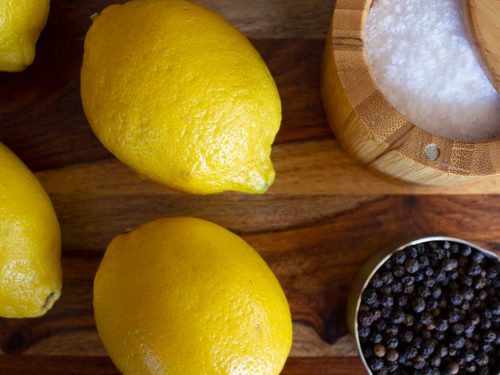 Lemons and Peppercorns and Salt