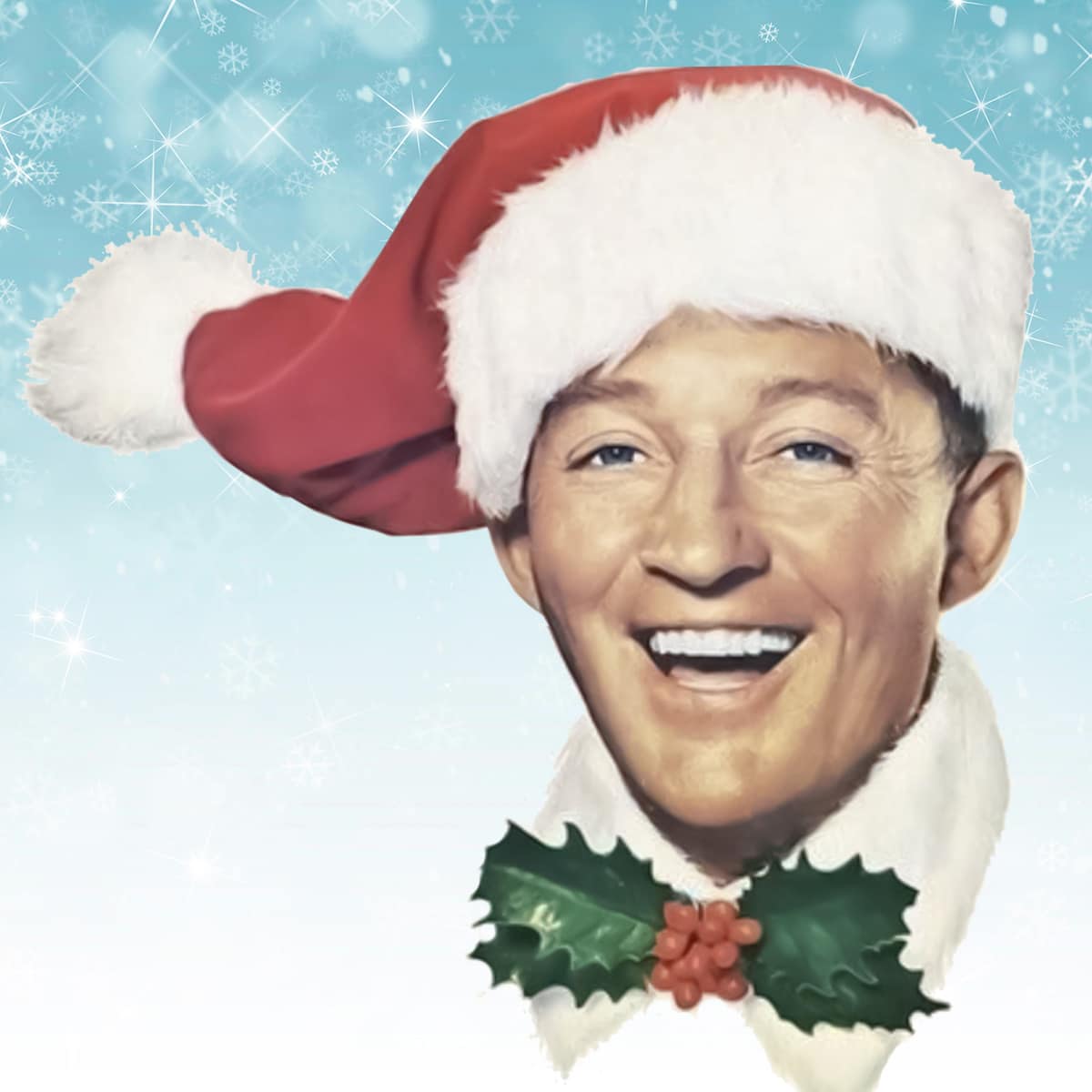 Bing Crosby in Christmas Attire