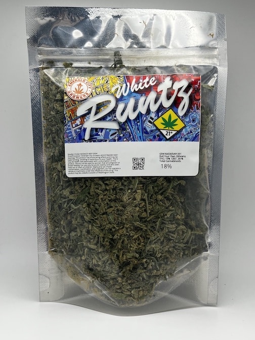 Emerald City Growers Cannabis White Runtz Shake 28g 1oz