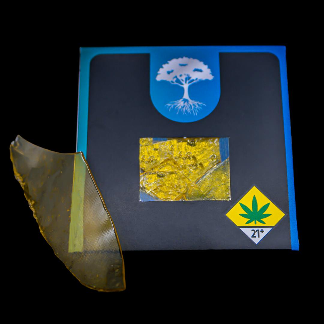 Blue Roots Cannabis Co Shatter Dab Concentrate