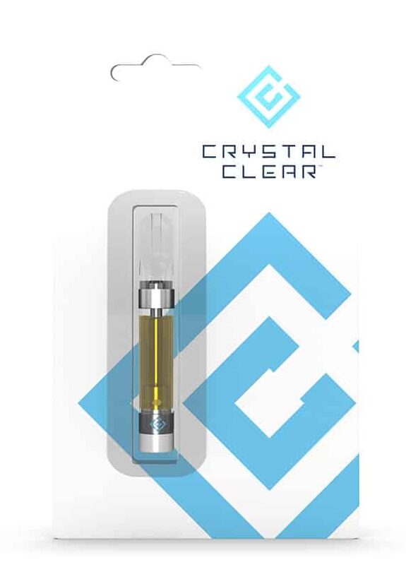 Crystal Clear Cannabis Distillate Cartridge Weed Vape Dab Pen