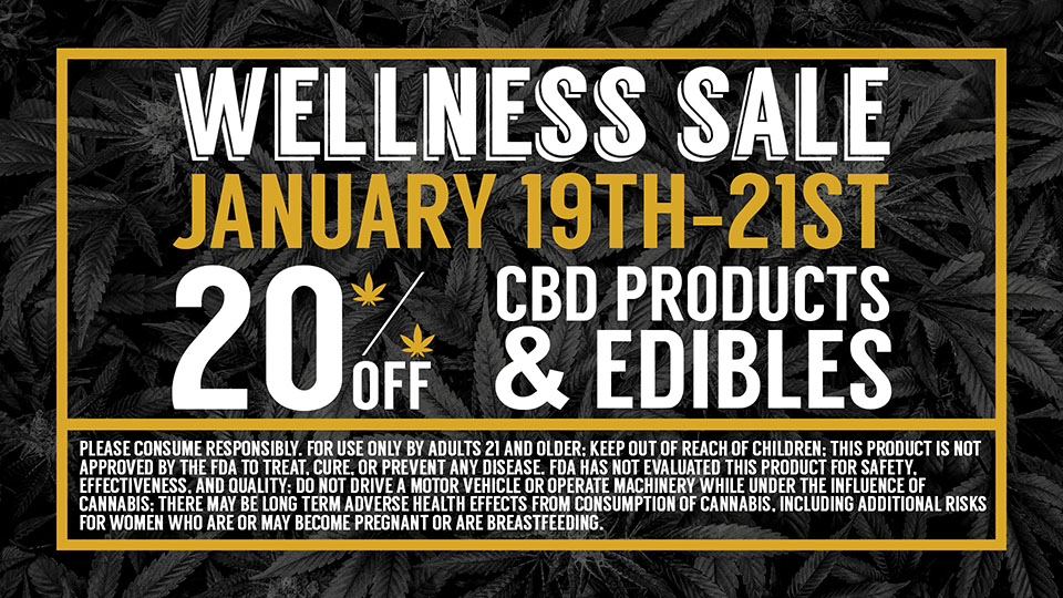Wellness Sale | 20% off CBD Products & Edibles at Cinder in New Mexico