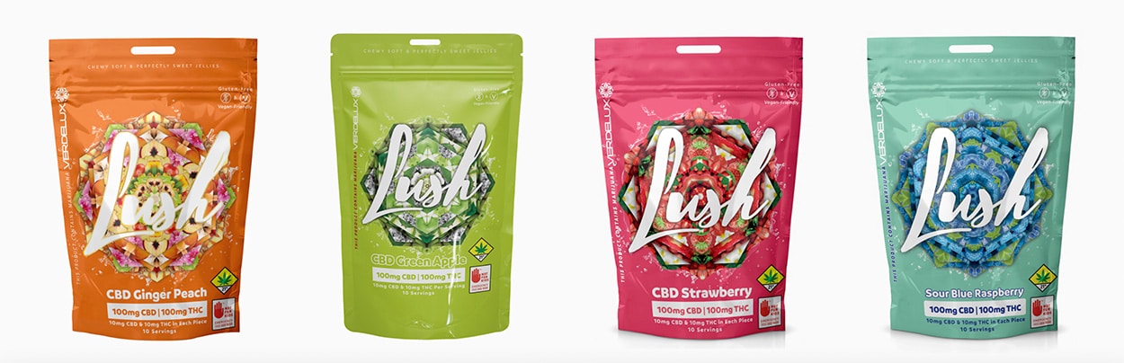 Verdelux Lush Cannabis Infused Soft Chew Edibles