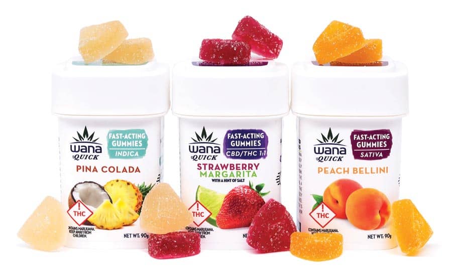 Wana Cannabis Infused Gummy Edibles at Cinder