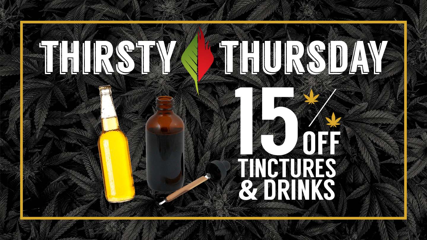 Thirsty Thursday Cinder Cannabis New Mexico Daily Deal
