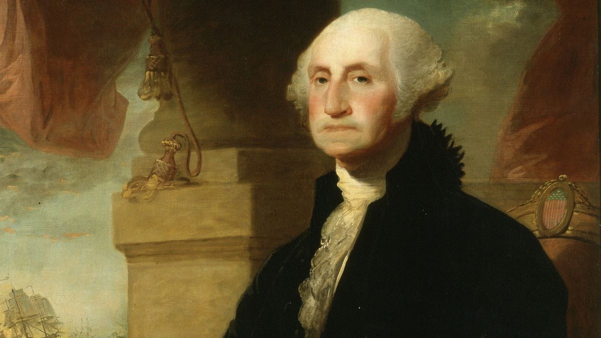 First President of the United States of America George Washington