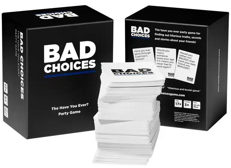 Bad Choices Adult Card Games