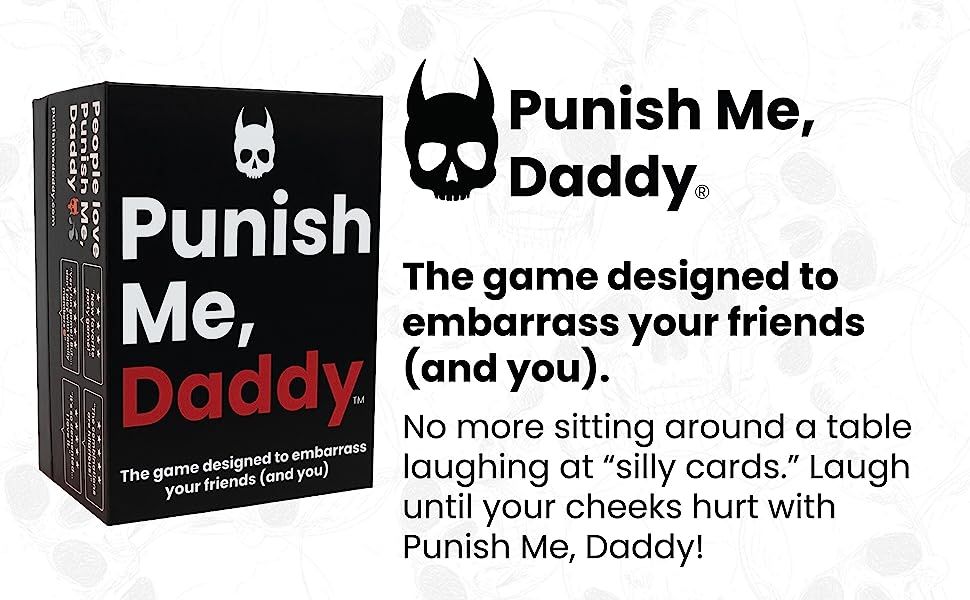Punish Me Daddy Adult Card Game