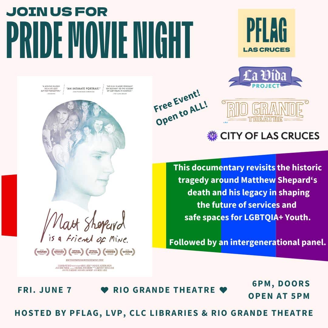 Las Cruces PFLAG Pride Movie Night