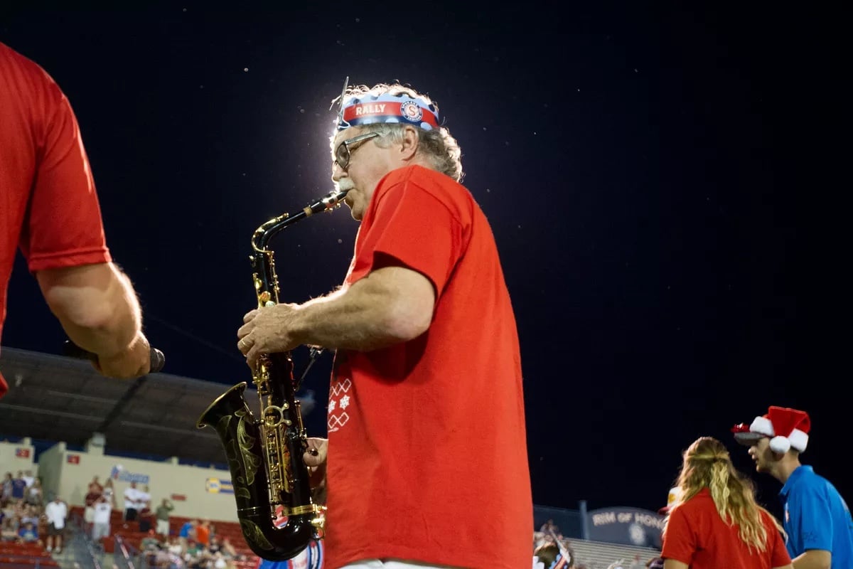 Saxophonist Charlie Butts Performing in Spokane, Washington