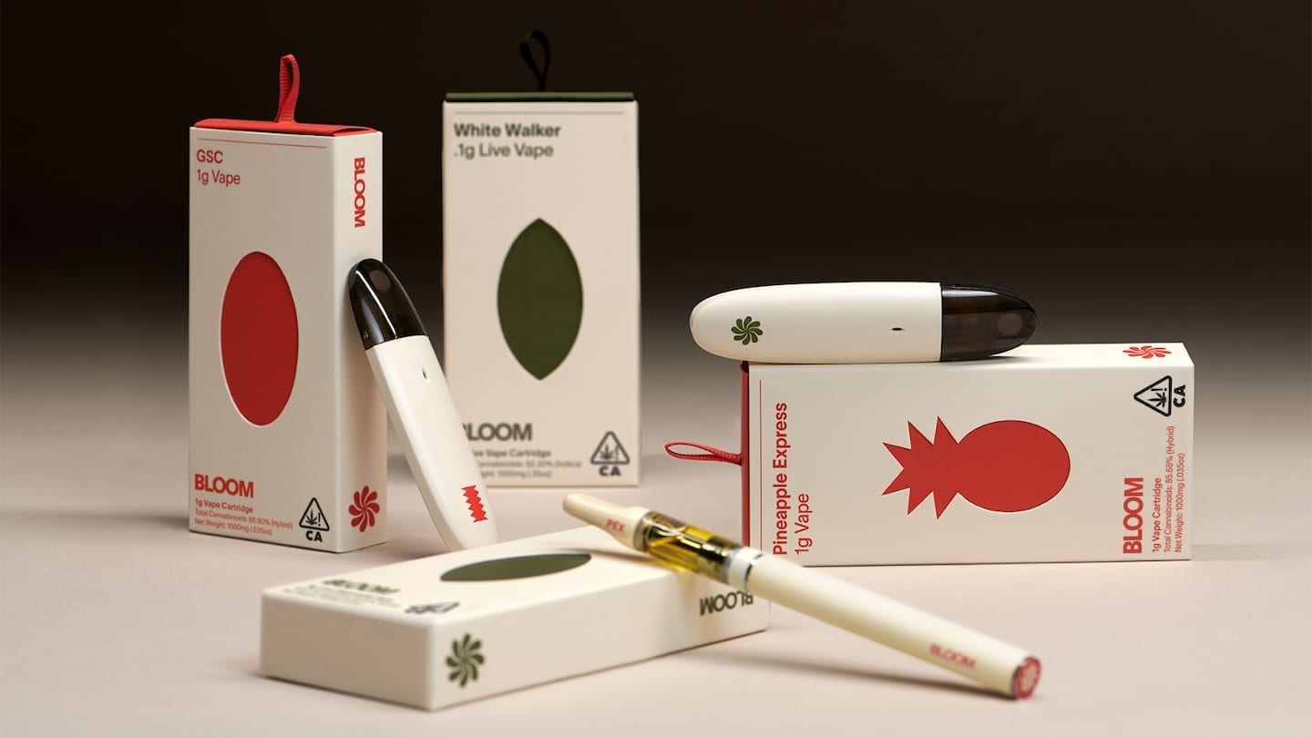 Blooms Line of Cannabis Vape Products