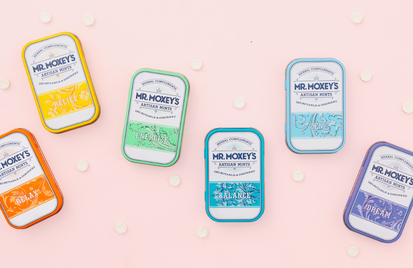 Mr.Moxey's Mints Cannabis Infused Edibles