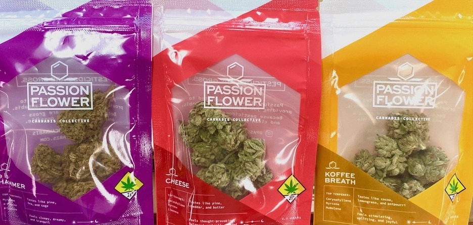 Passion Flower Cannabis Flower by Fairwinds