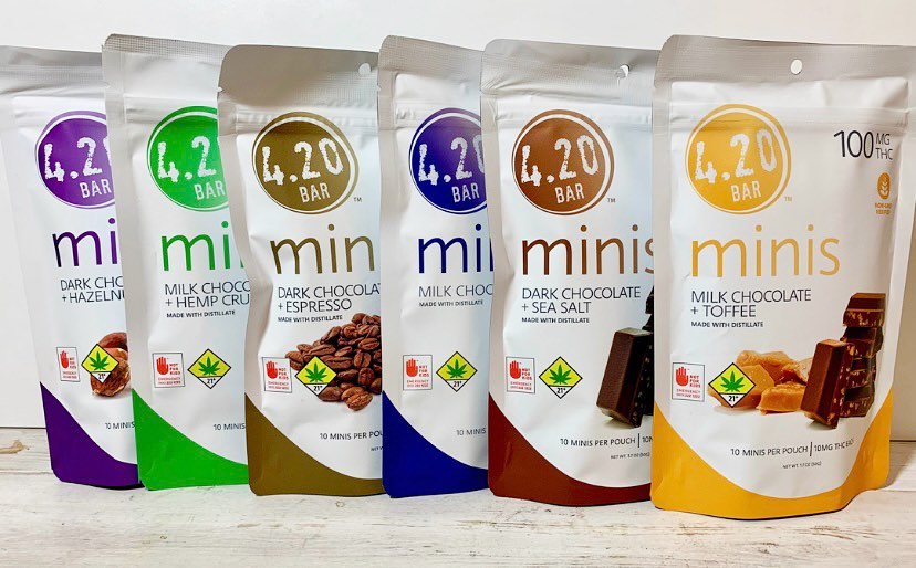 4.20 Minis Cannabis Infused Chocolate Edibles