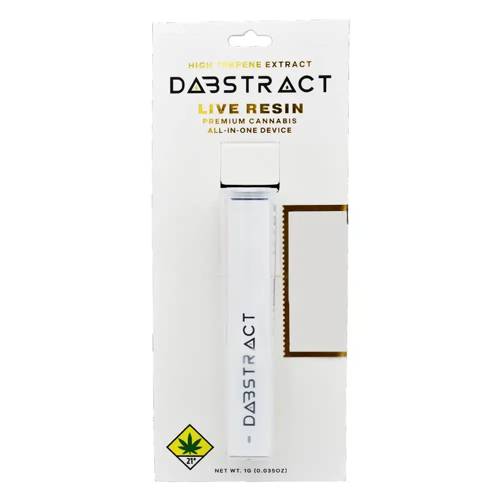 Dabstract Live Resin Disposable Cannabis Vape