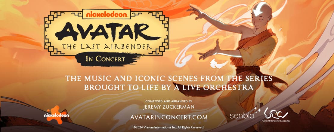 Avatar The Last Airbender in Concert Banner