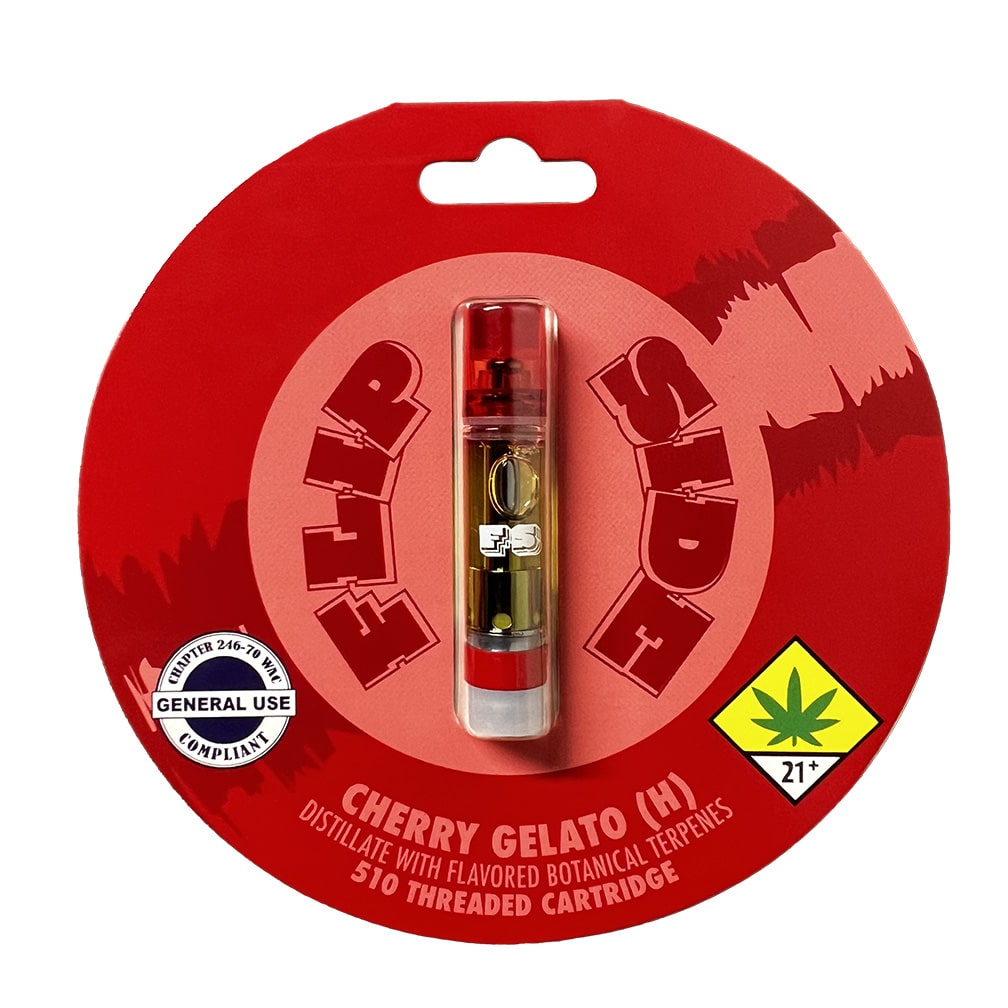 Flip Side Cannabis Flavored Disposable Vape Cartridge