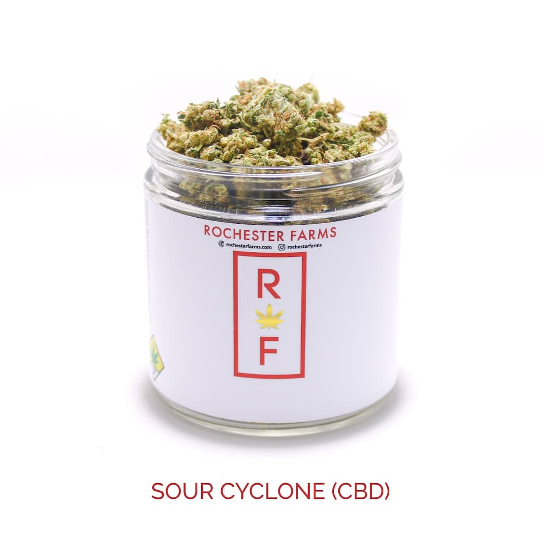 Rochester Farms Sour Cyclone CBD Cannabis Flower