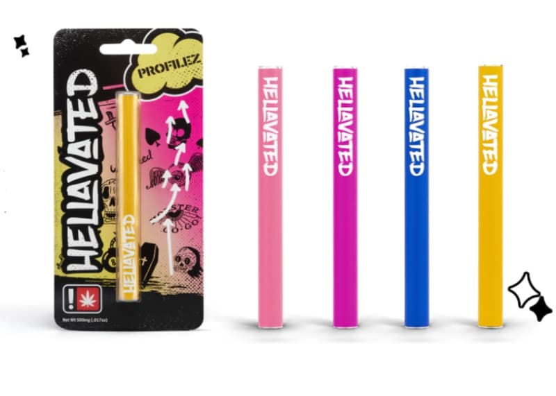 Hellavated Cannabis Disposable Vape