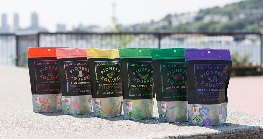 Pioneer Squares Cannabis THC Edibles