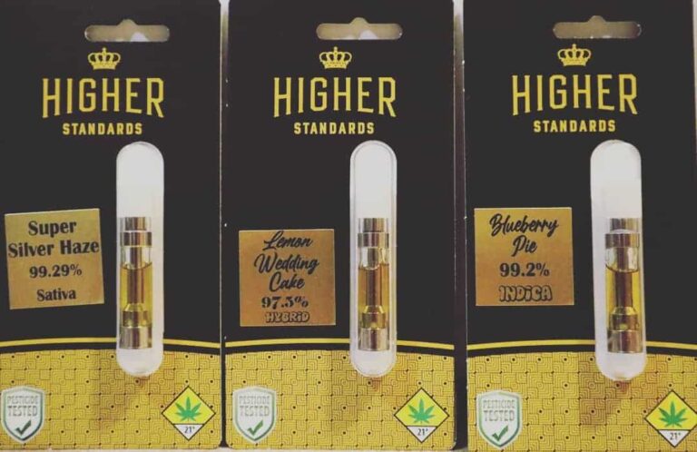 Higher Standards Cannabis Vape Cartridges