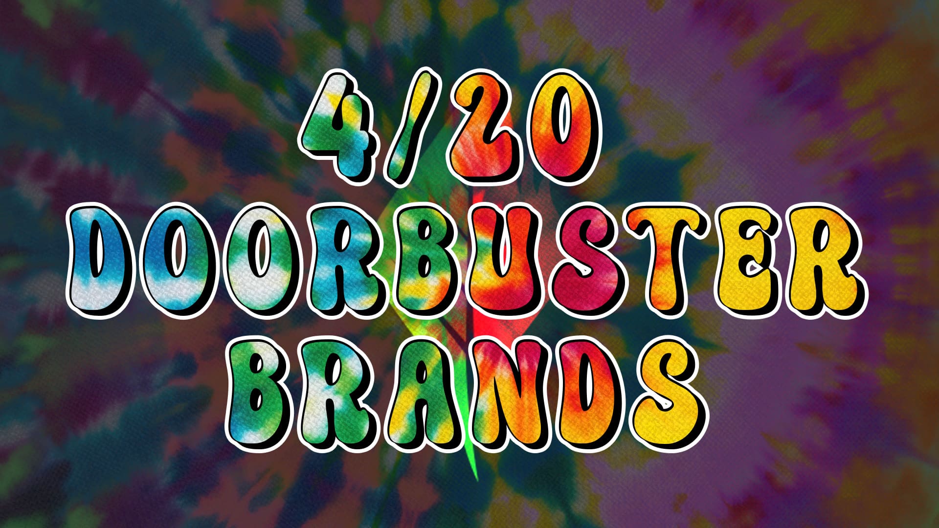 420 Doorbuster Brands Banner Cinder Spokane Cannabis Dispensary