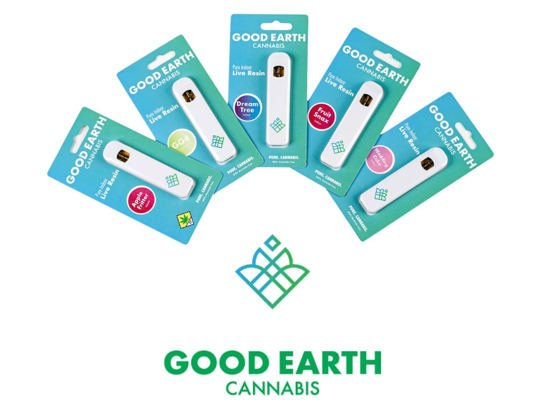 Good Earth Cannabis Vape Cartridge Disposables
