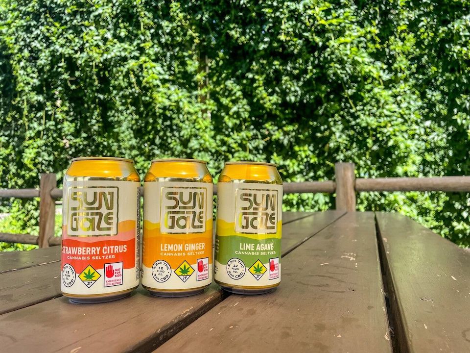 Sungaze Seltzer Cannabis-Infused Beverages