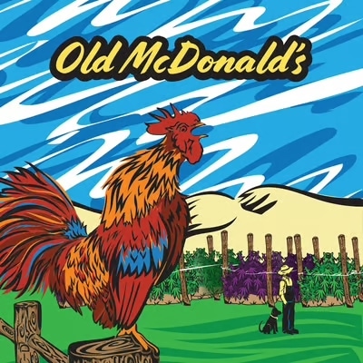 Old McDonald's Farm Cannabis Logo