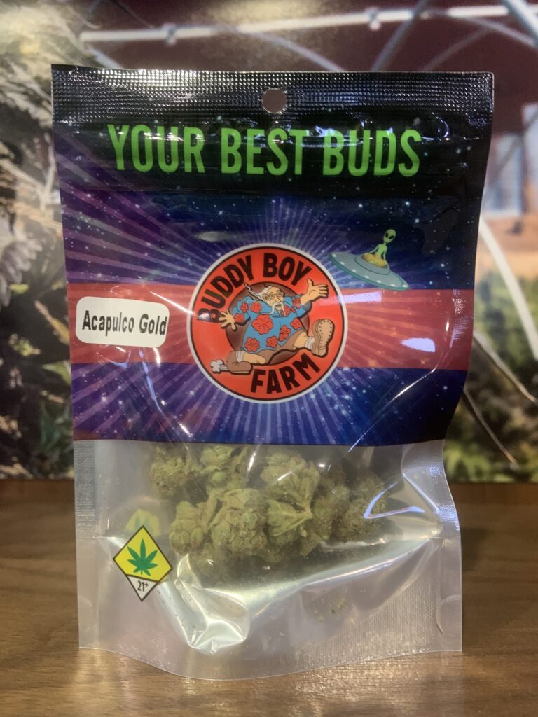 Small Bag of Acapulco Gold by Buddy Boy Farm