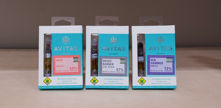 Avitas Carbon Dioxide Cannabis Cartridges