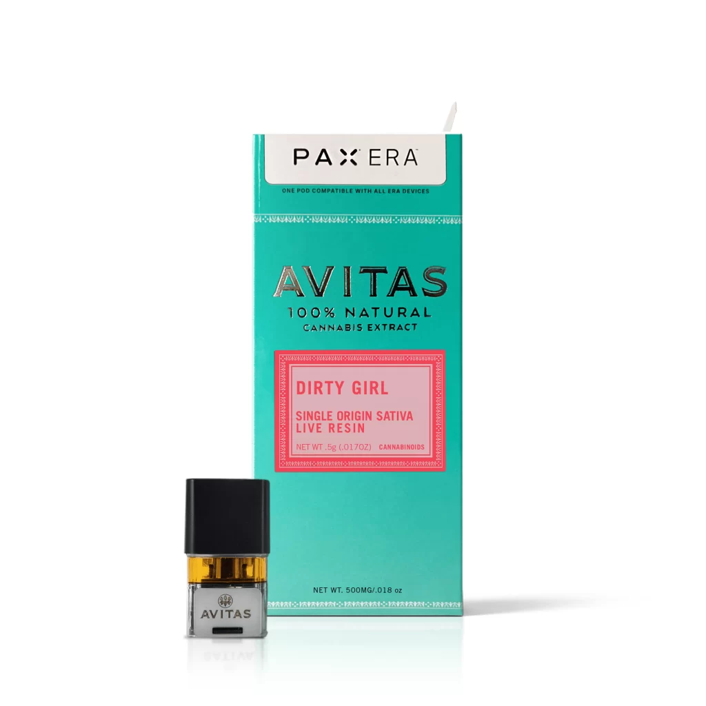 Dirty Girl Specialty Cannabis Pod from Avitas