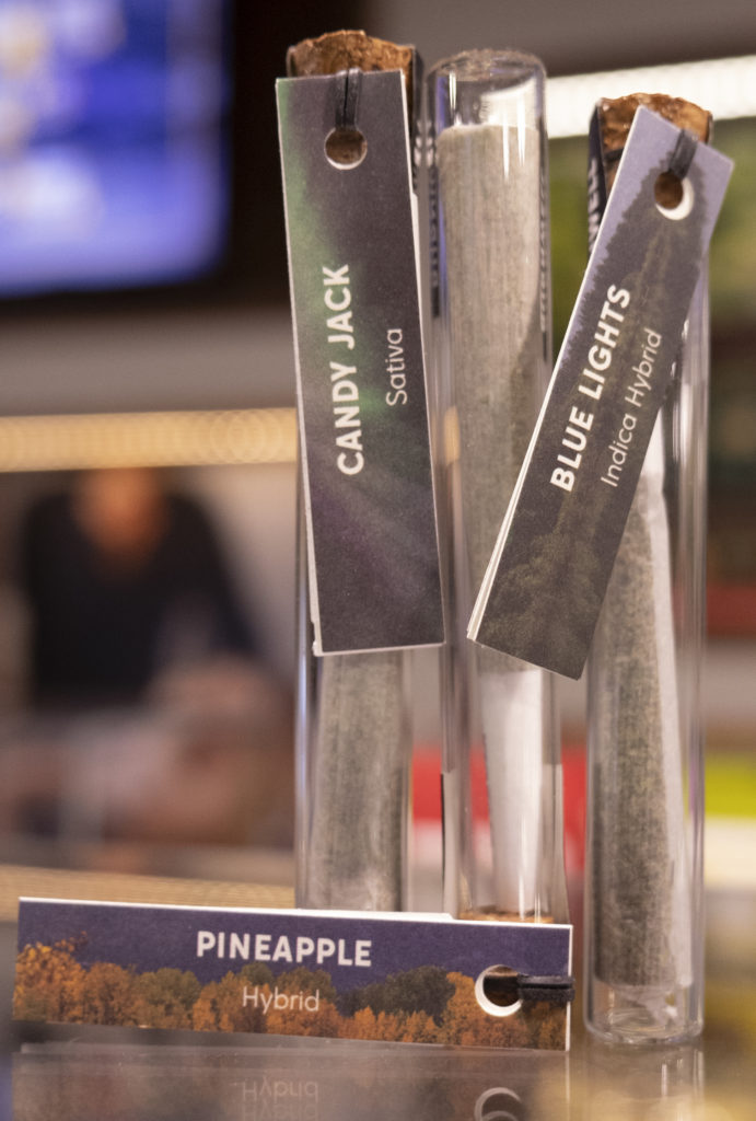 Burnwell Pre-rolled Joints in Glass Vials