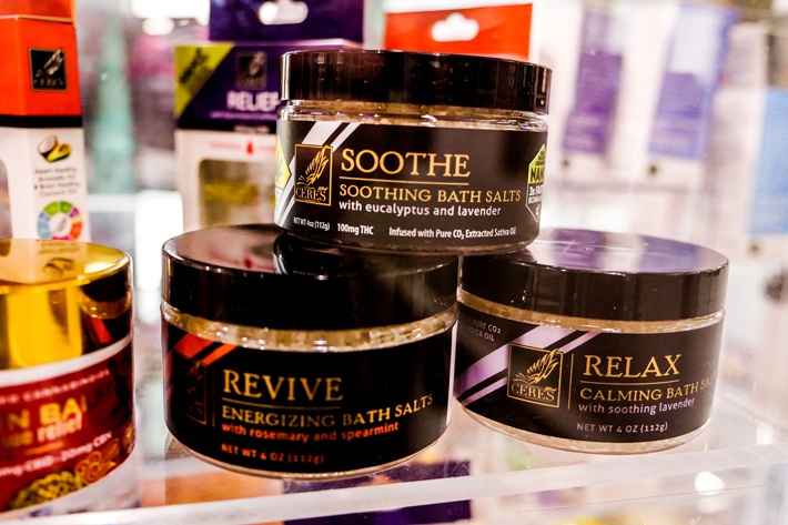 Ceres Gardens Bath Salts or cbd rub