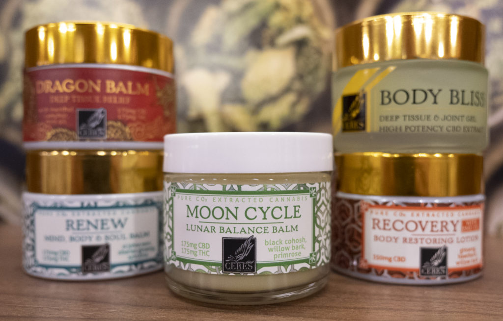 Ceres Topical CBD Products