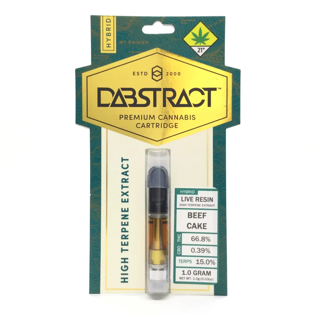 Dabstract High Terpene Extract Vape Cartridge