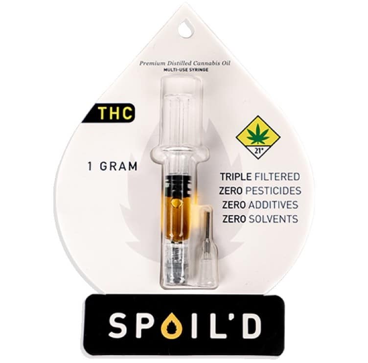 Spoil'd Cannabis Distillate Syringe