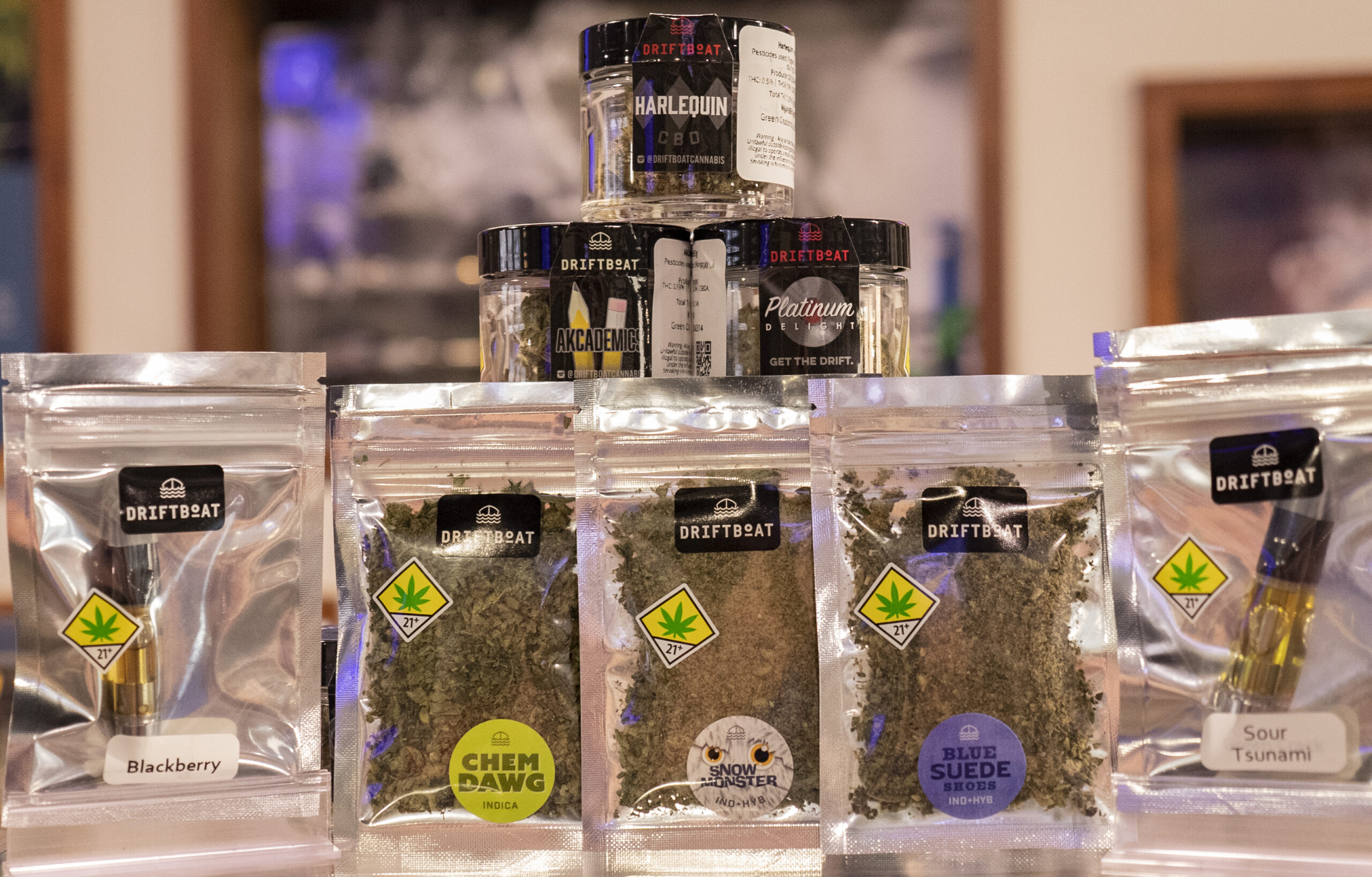 DriftboatCannabisCinderSpokane