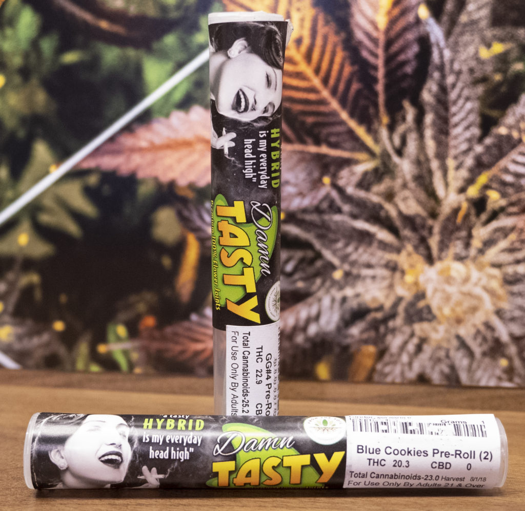 From the Soil Damn Tasty Pre-rolls in Tubes