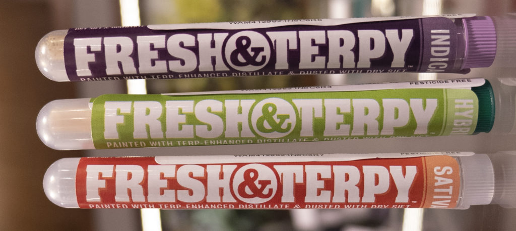 Fresh and Terpy Infused Pre-roll Joint Tubes