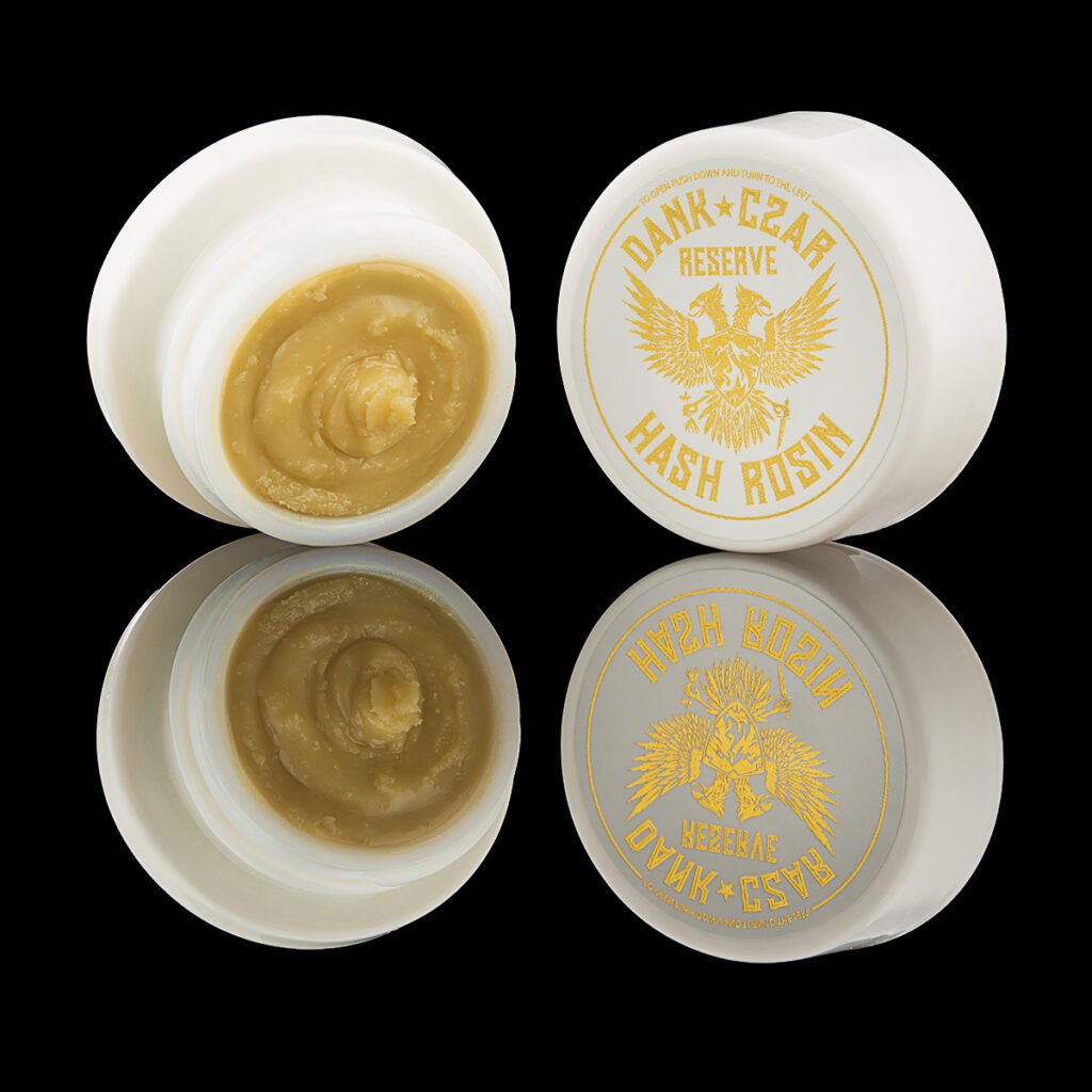 White Label Hash Rosin by Dank Czar