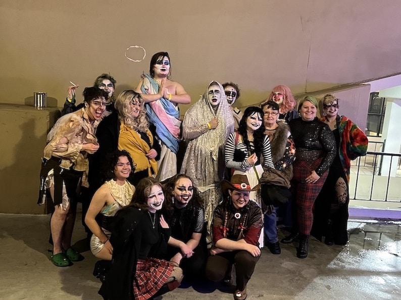 Queerdos Drag Cast at Neato Burrito in Spokane Washington