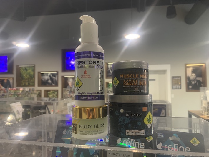 Various Cannabis Topicals