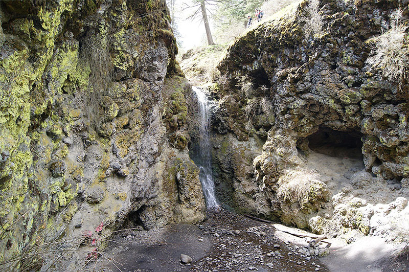 Indian Canyon Mystic Falls in Spokane Washington